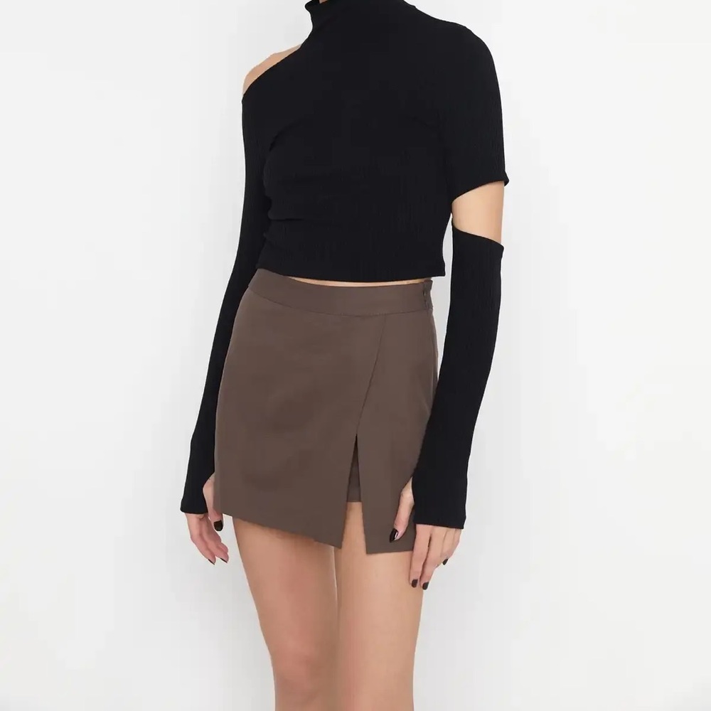 Oak + Fort Skirt with Front Slit